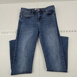 Nicole‎ Miller Soho High rise skinny Jeans 4 blue denim womens 5647